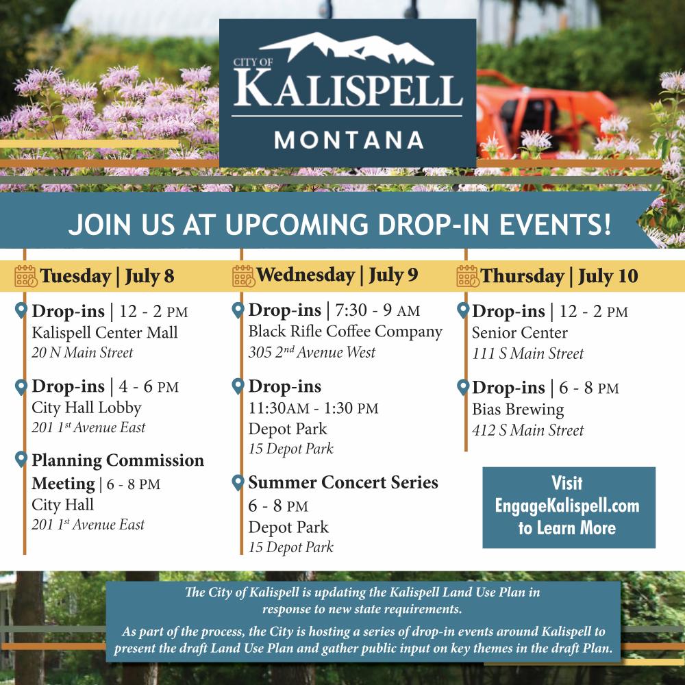 Kalispell events graphic